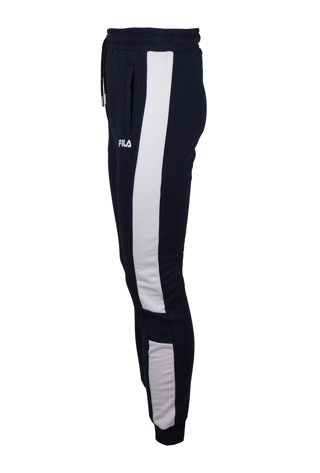 Pantalone uomo FILA Black iris bright white Fitness