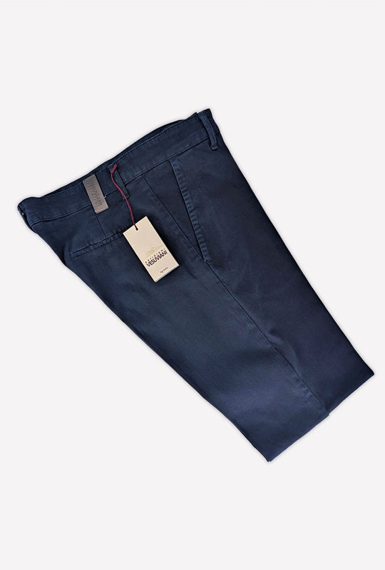 Pantalone Uomo Gamba Stretta Tasca America Invernale Pantaloni Dresserd - BLU