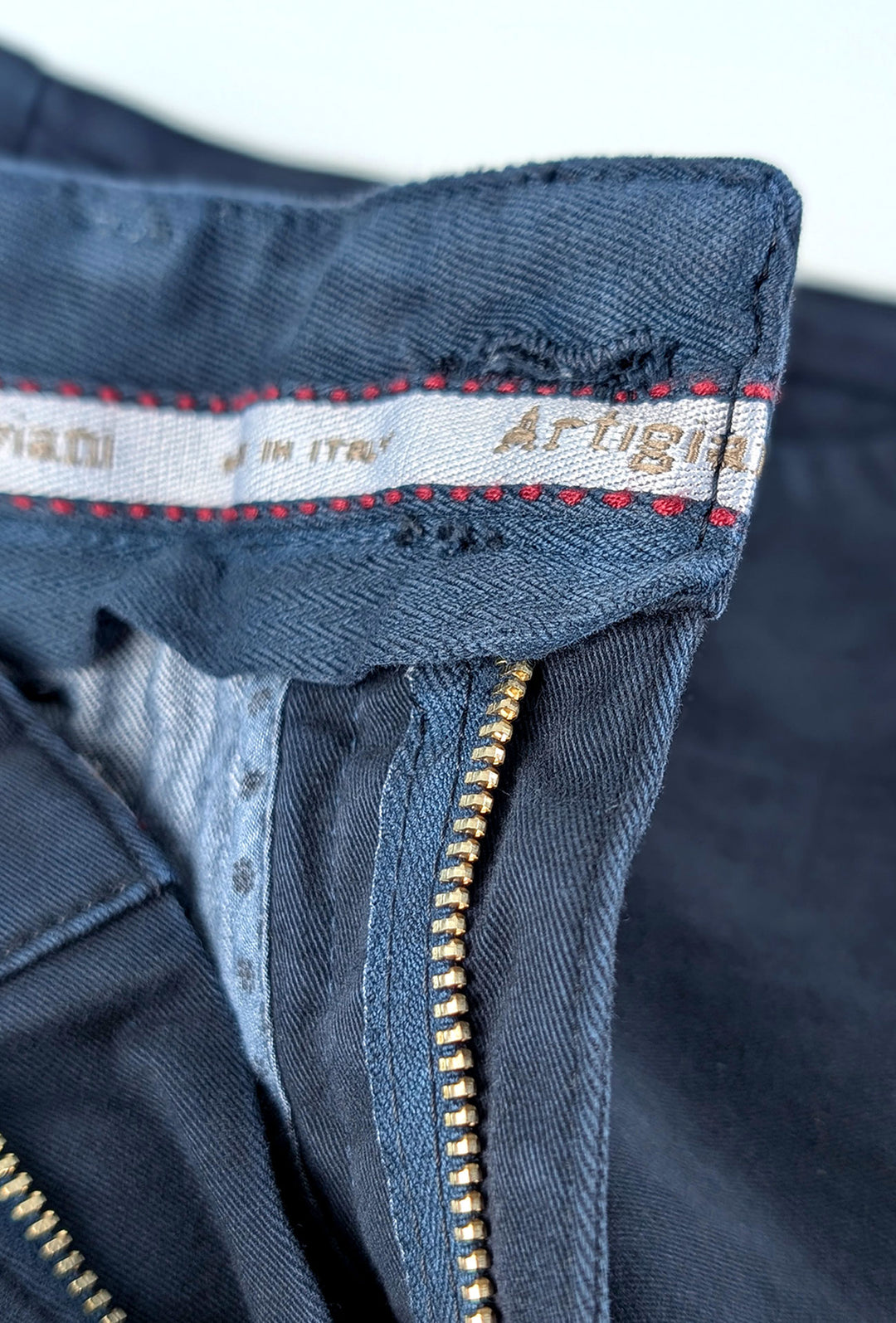 Pantalone Uomo Gamba Stretta Tasca America Invernale Pantaloni Dresserd - BLU