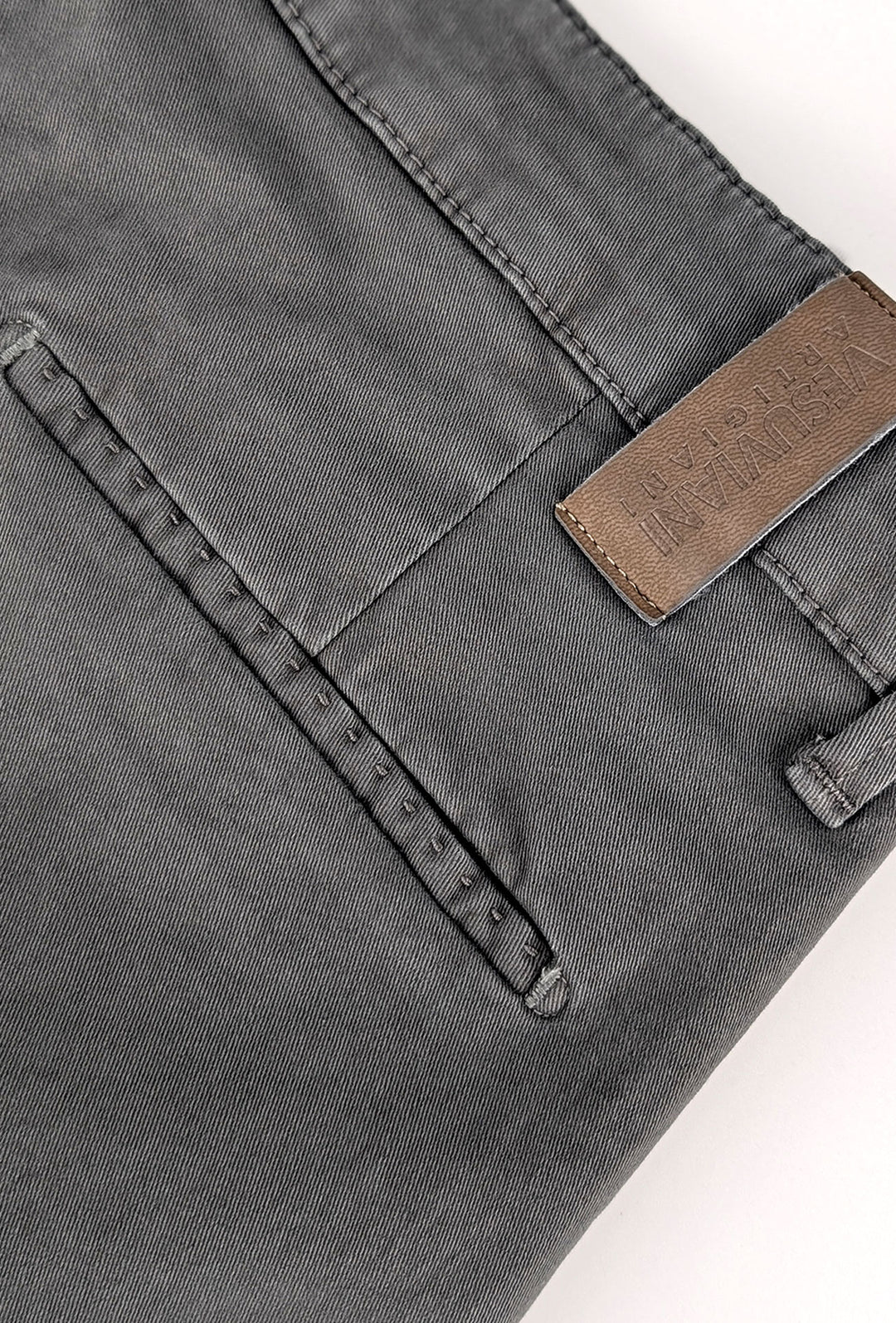Pantalone Uomo Gamba Stretta Tasca America Invernale Pantaloni Dresserd - GRIGIO SCURO