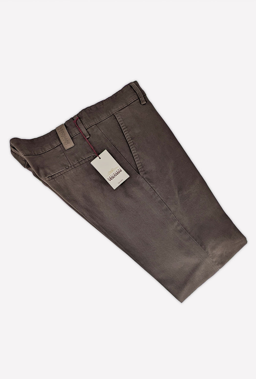 Pantalone Uomo Gamba Stretta Tasca America Invernale Pantaloni Dresserd - MARRONE