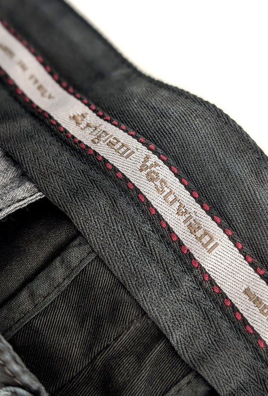 Pantalone Uomo Gamba Stretta Tasca America Invernale Pantaloni Dresserd - NERO
