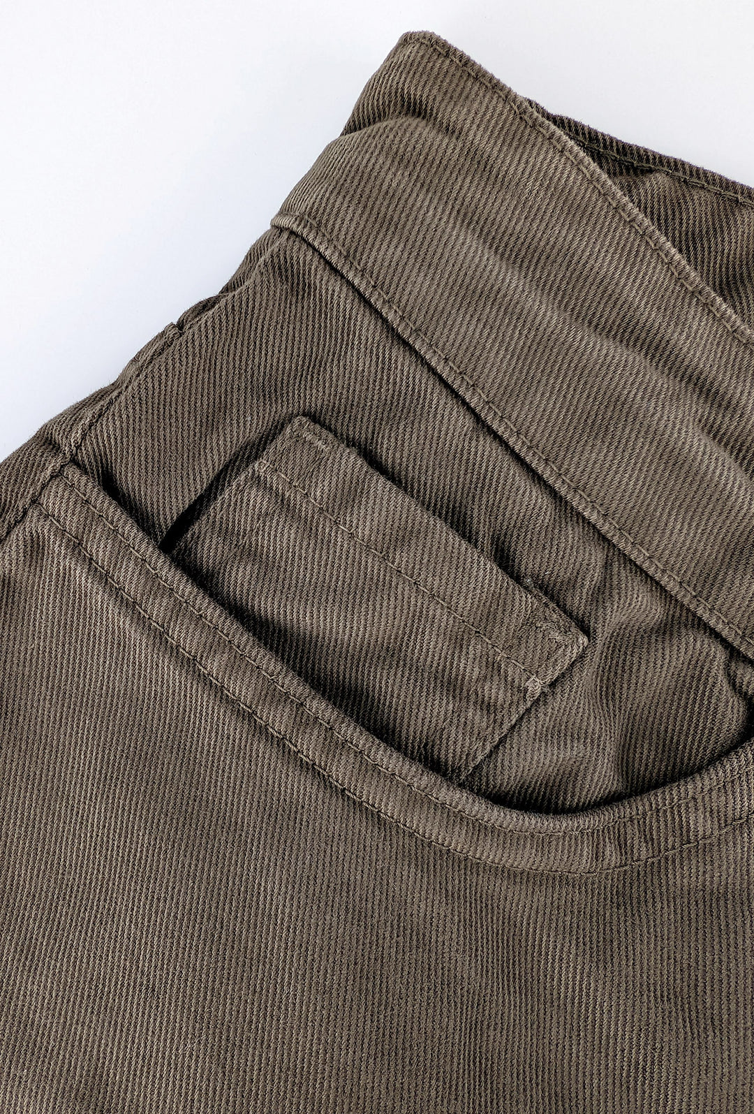 Pantalone uomo in caldo cotone fondo ampio regular fit - MARRONE