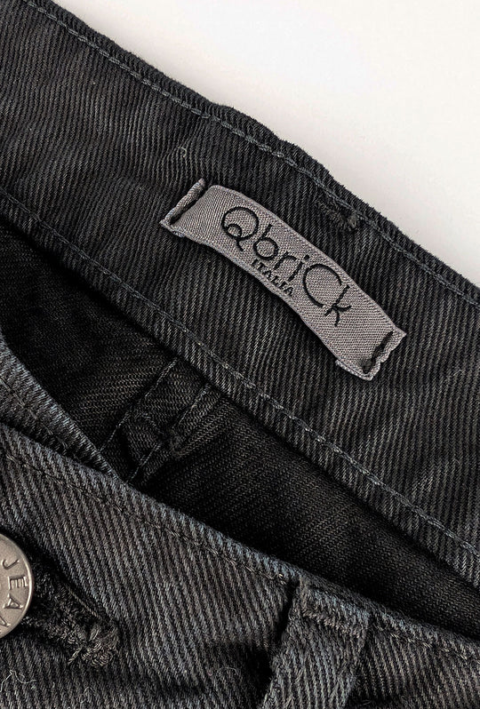 Pantalone uomo in caldo cotone fondo ampio regular fit - NERO