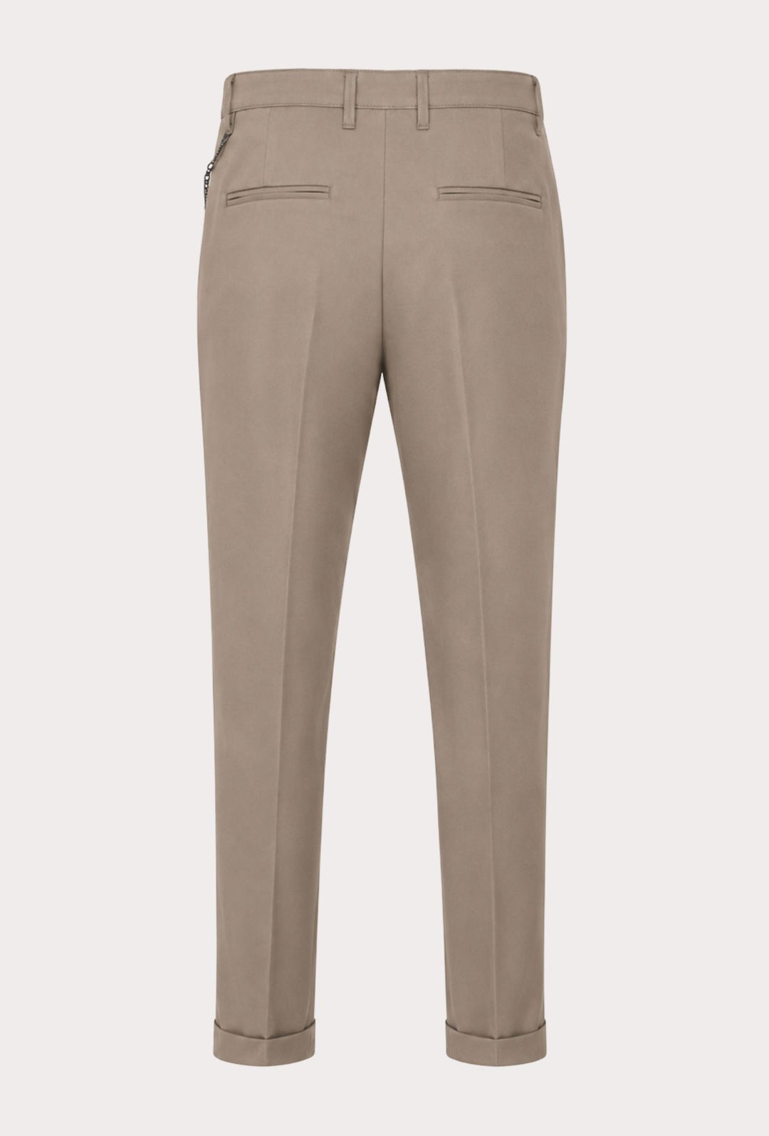 Pantalone uomo slim fit in viscosa DRESSERD - FANGO