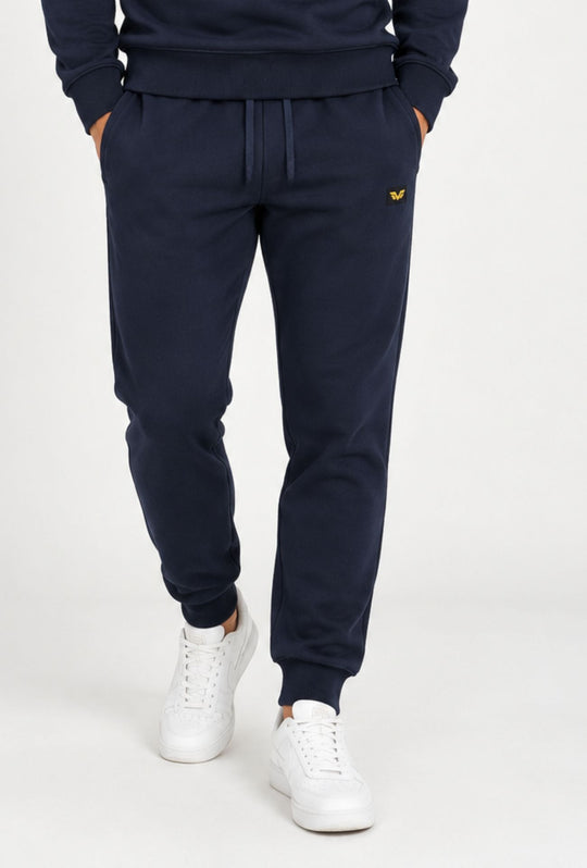 Pantalone di Tuta uomo ARMATA DI MARE cotone felpato- BLU NAVY