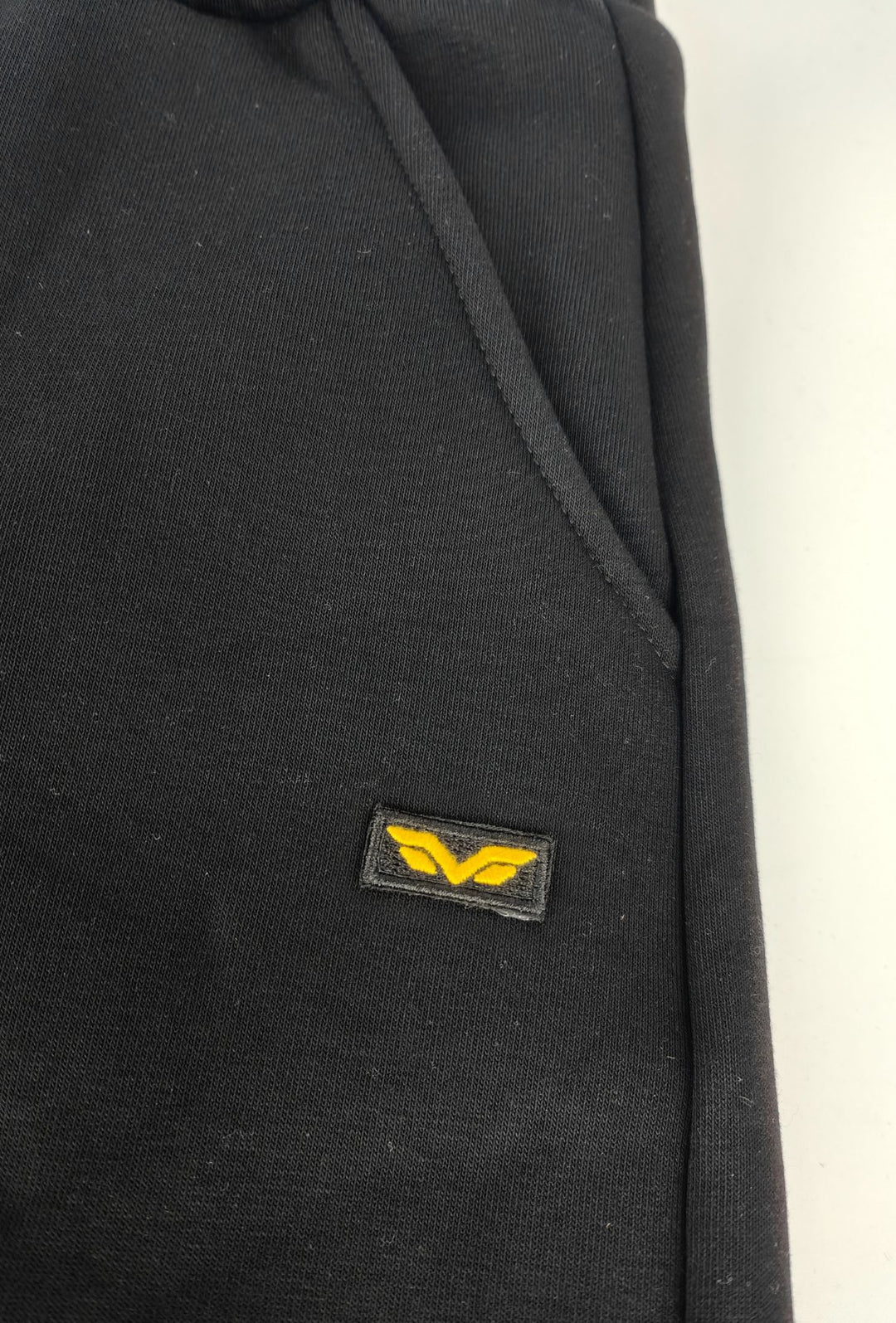 Pantalone di Tuta uomo ARMATA DI MARE cotone felpato- NERO