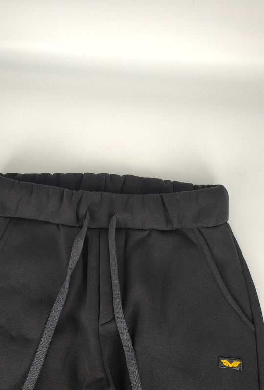 Pantalone di Tuta uomo ARMATA DI MARE cotone felpato- NERO