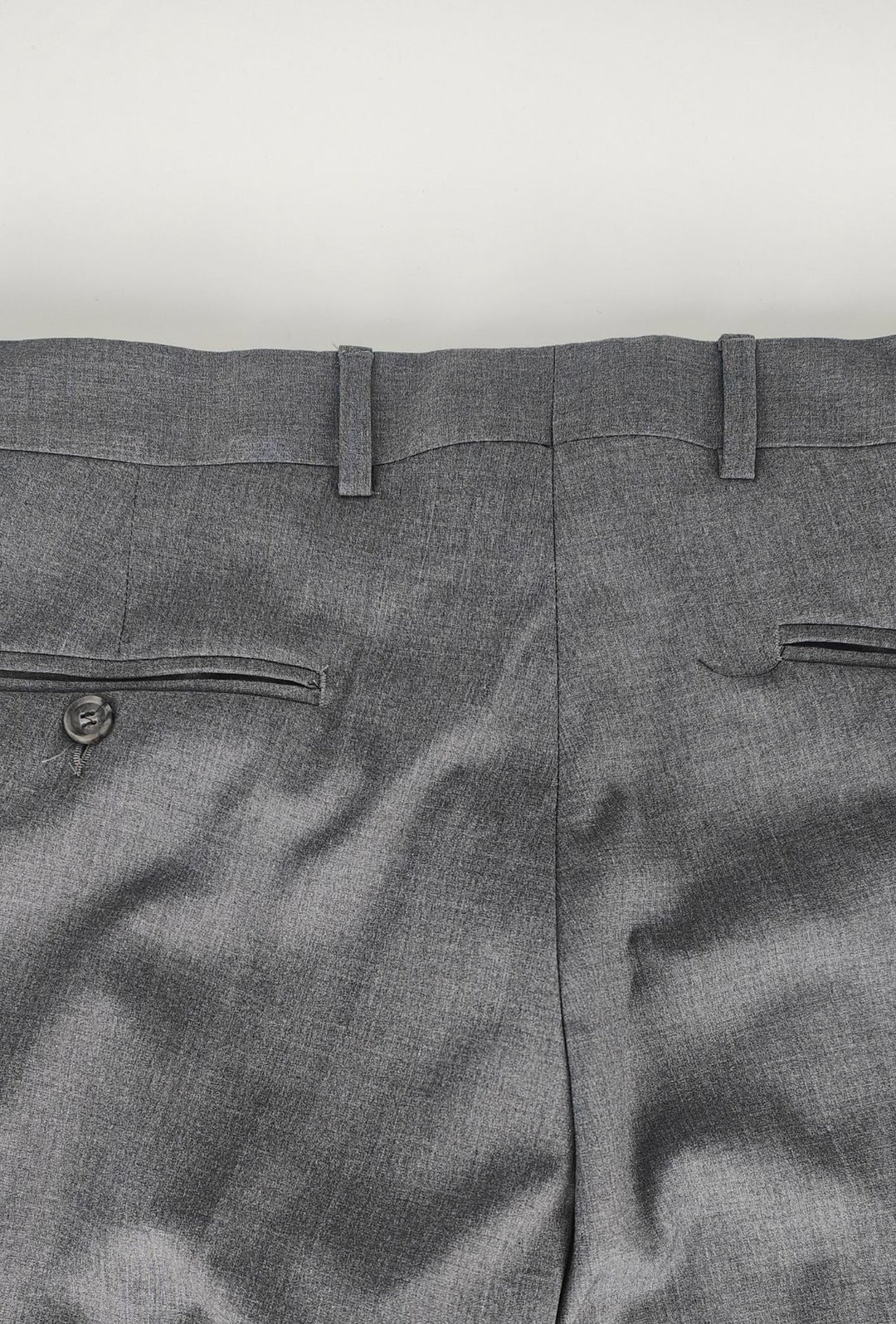 Pantalone Uomo  Elegante con Risvolto - GRIGIO