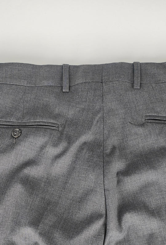 Pantalone Uomo  Elegante con Risvolto - GRIGIO