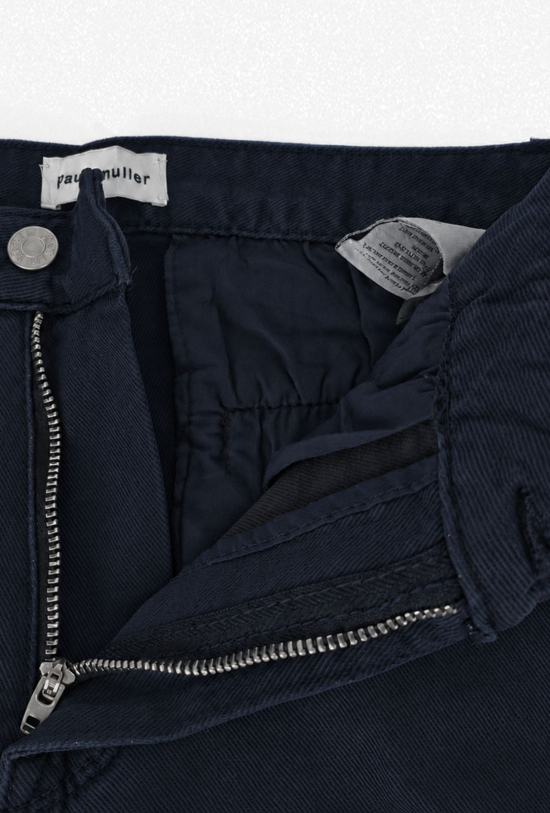Pantalone uomo jeansato invernale  con tasche America Regular Fit- BLU