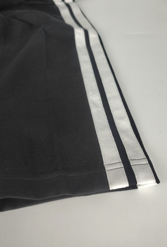 Pantalone Tuta Uomo Adidas  in Cotone Vestibilità Regolare- NERO