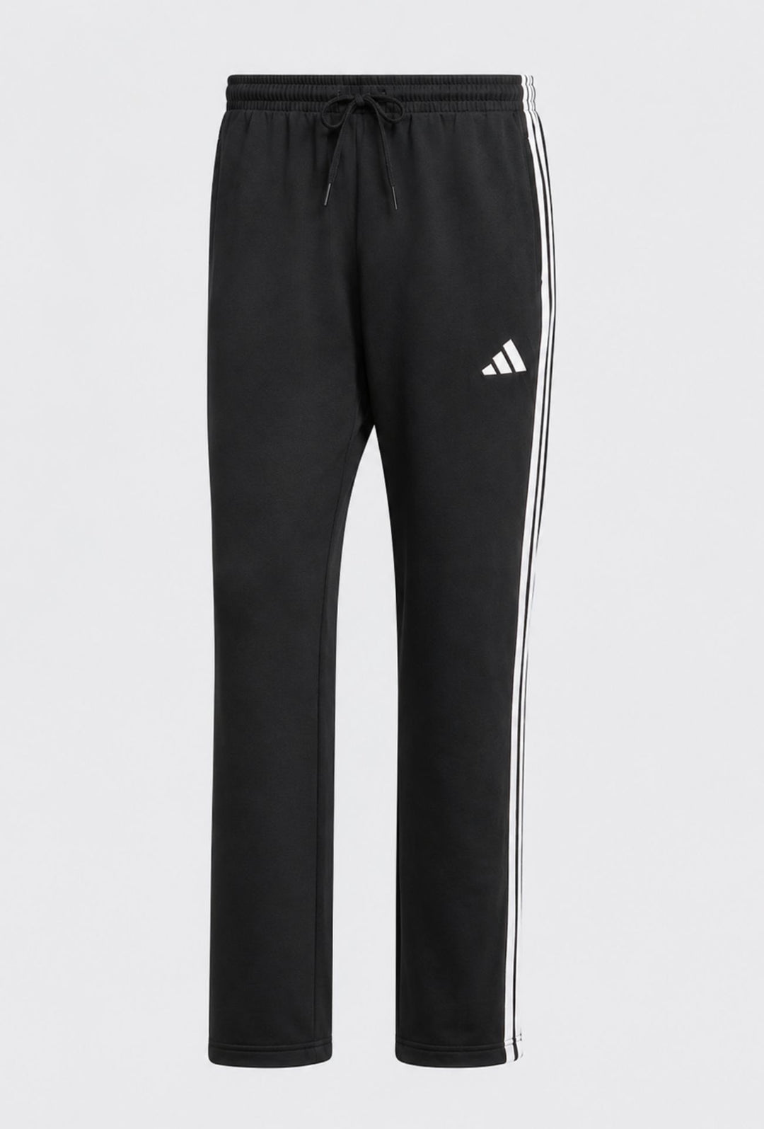 Pantalone Tuta Uomo Adidas  in Cotone Vestibilità Regolare- NERO