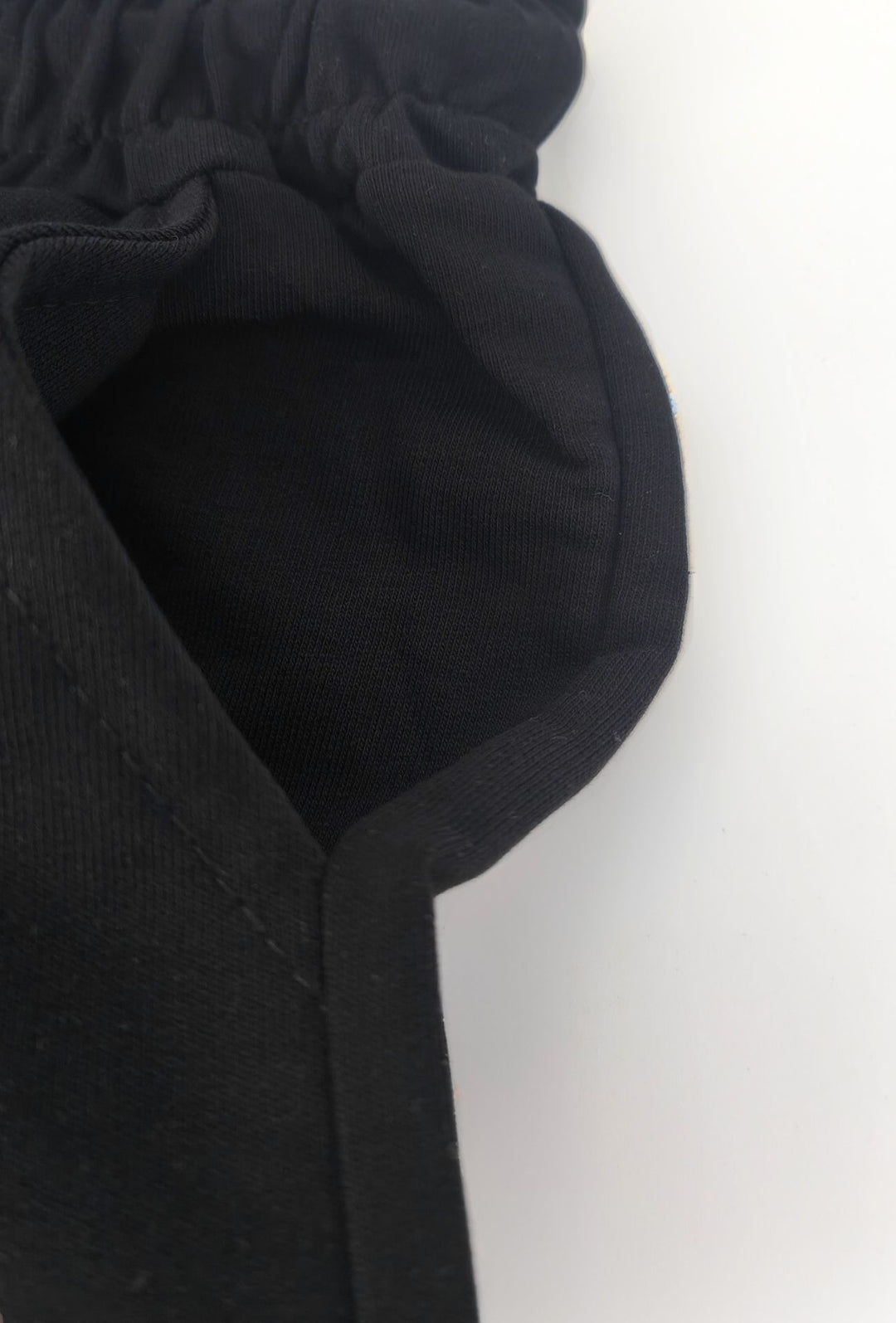 Pantalone Tuta Uomo MEED MILANO in cotone Logo Ricamato- NERO