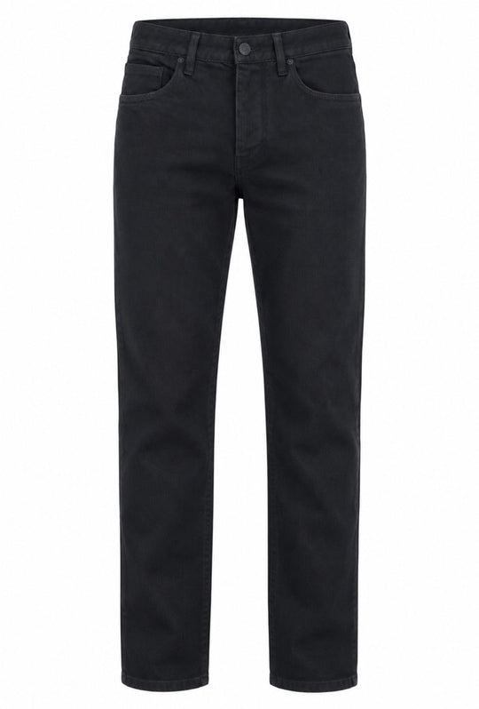 Pantalone Uomo Invernale DRESSERD Effetto Jeans 5 Tasche- NERO