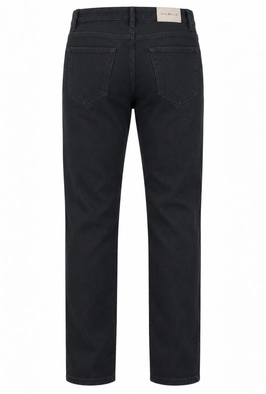 Pantalone Uomo Invernale DRESSERD Effetto Jeans 5 Tasche- NERO