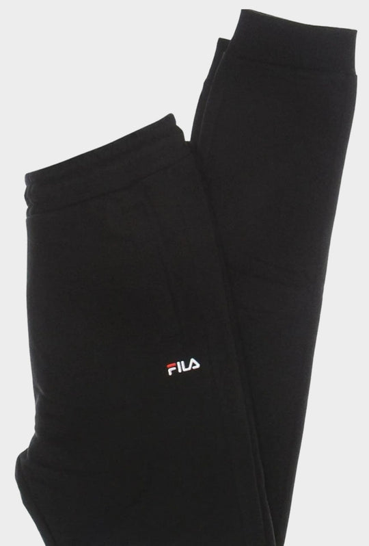 Pantalone Tuta Uomo FILA  in Cotone con Polsini- NERO