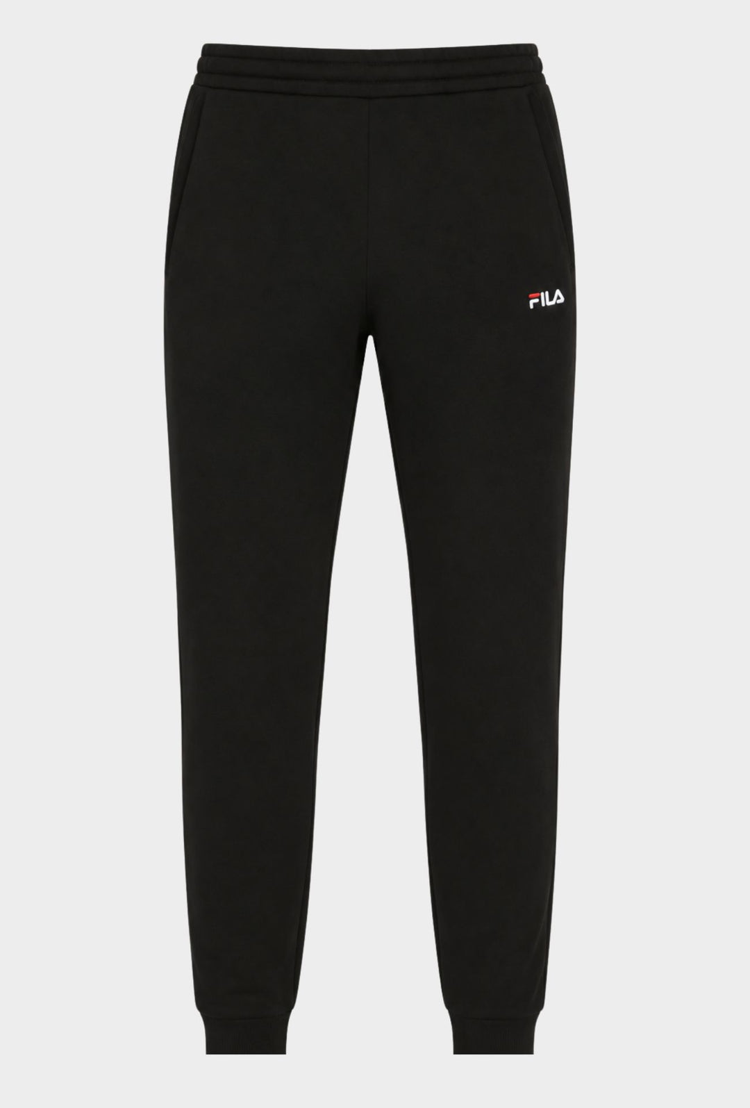 Pantalone Tuta Uomo FILA  in Cotone con Polsini- NERO