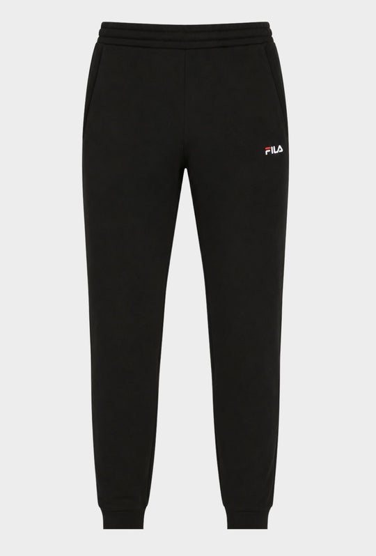 Pantalone Tuta Uomo FILA  in Cotone con Polsini- NERO