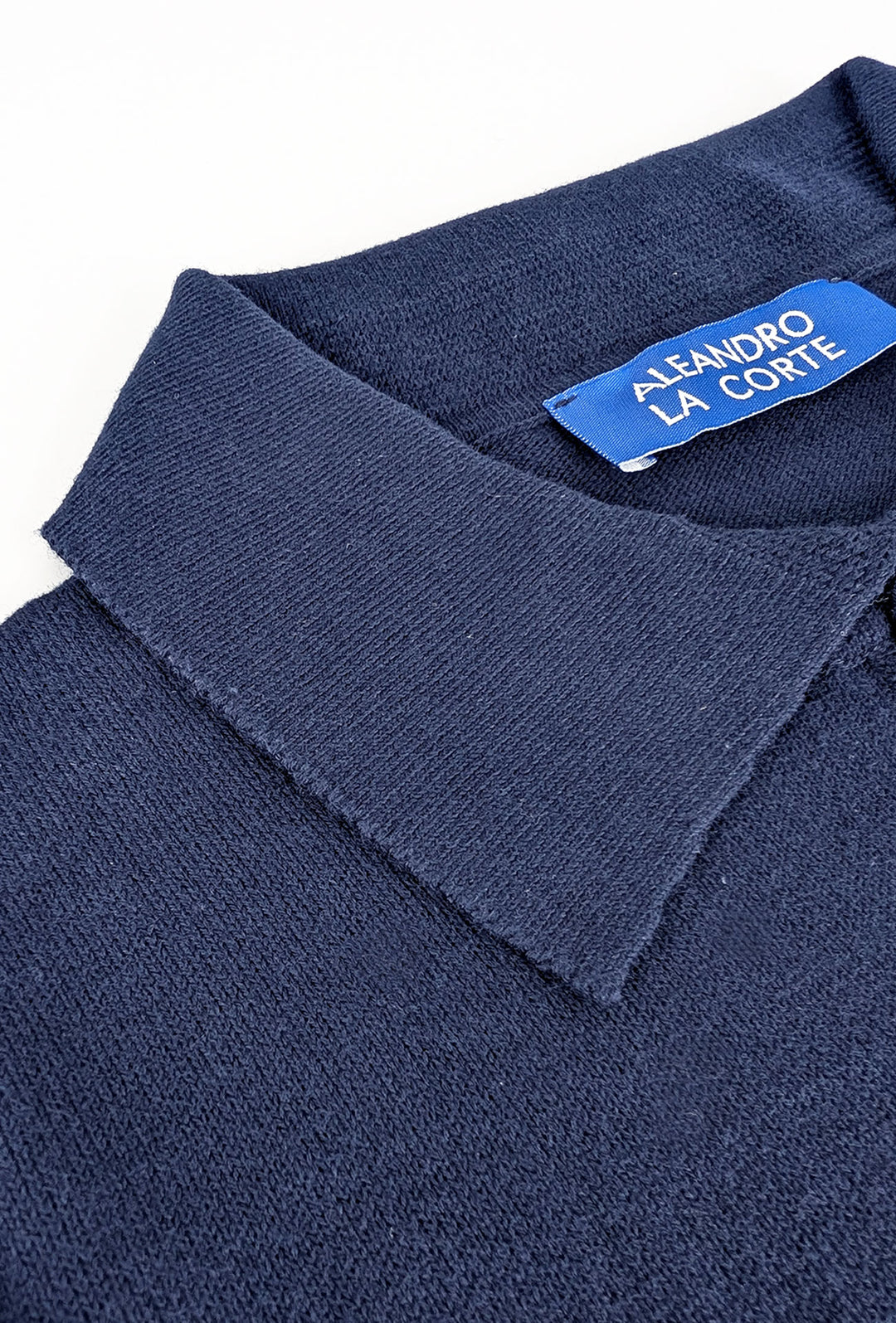 Polo Uomo in Filo Cotone Made in Italy Dresserd - BLU