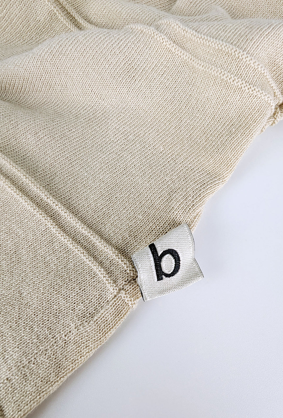 Polo Uomo in filo di cotone con lavorazione a righe - BEIGE
