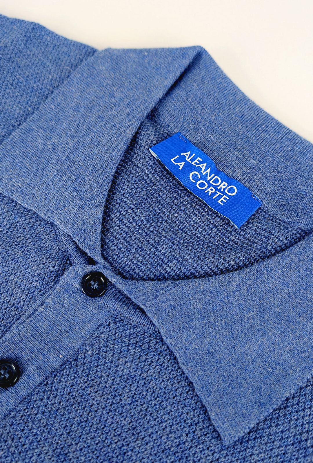 Polo Uomo in Filo Cotone trama lavorata Made in Italy Dresserd - AVIO