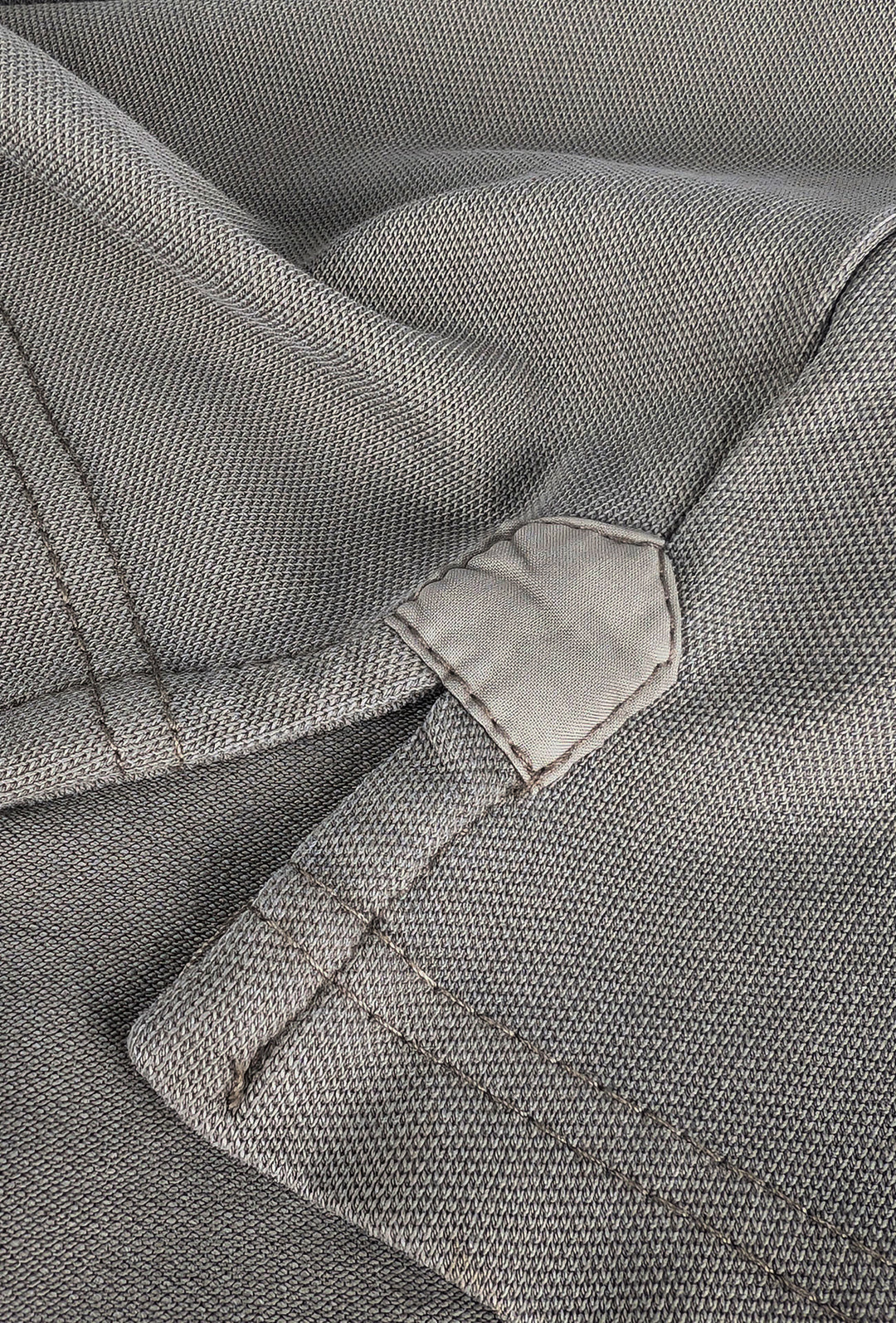 Polo Uomo in cotone piquè effetto tinto in capo - GRIGIO SCURO