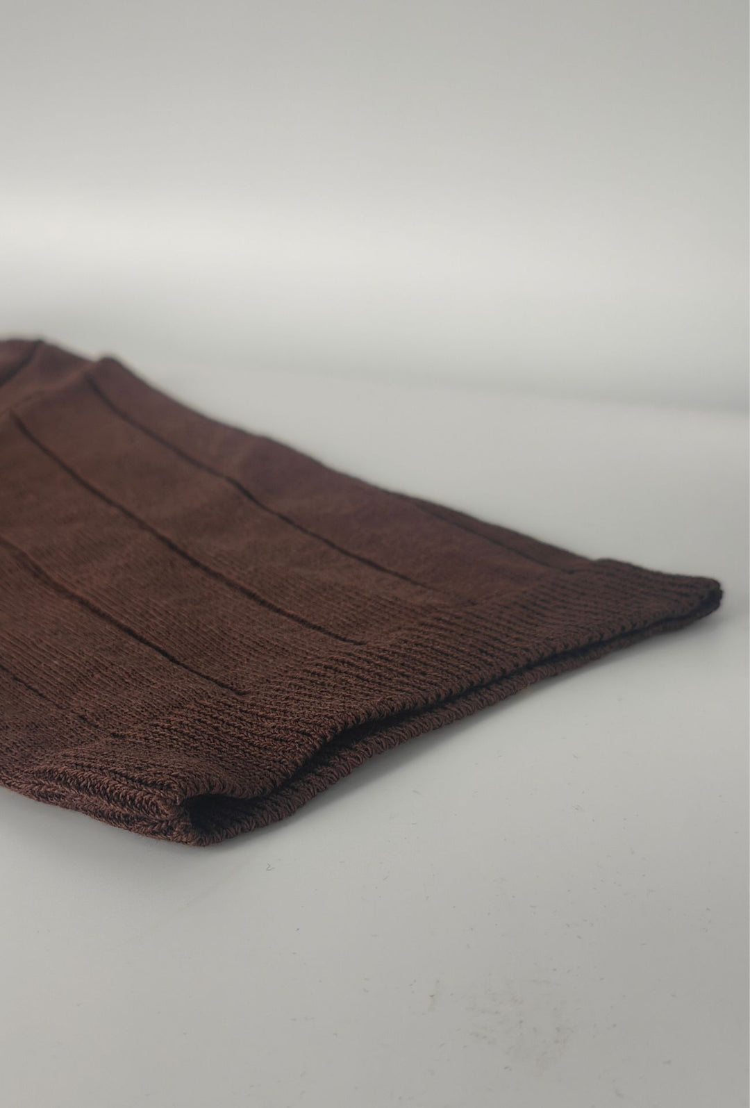 Polo Uomo in Maglia a Coste con Collo Aperto- CAFFE'