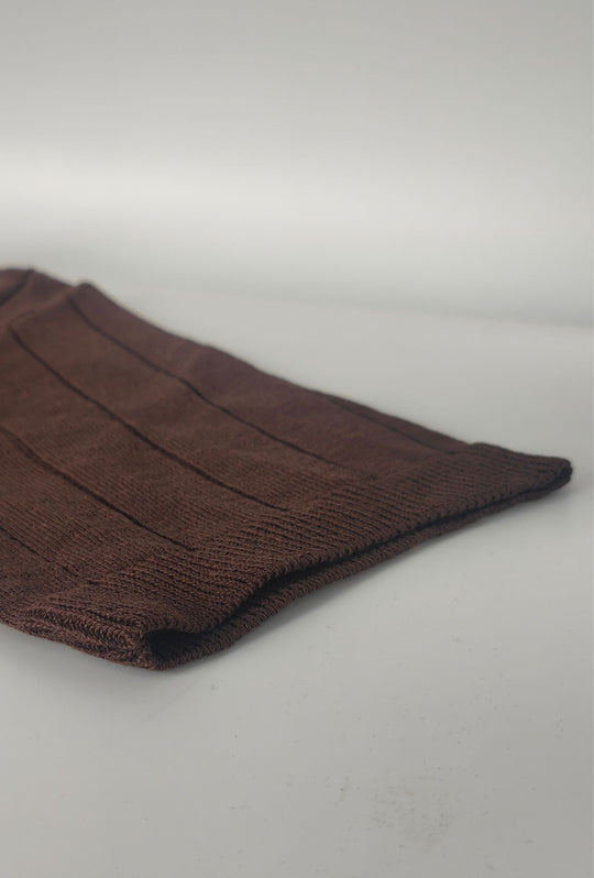 Polo Uomo in Maglia a Coste con Collo Aperto- CAFFE'