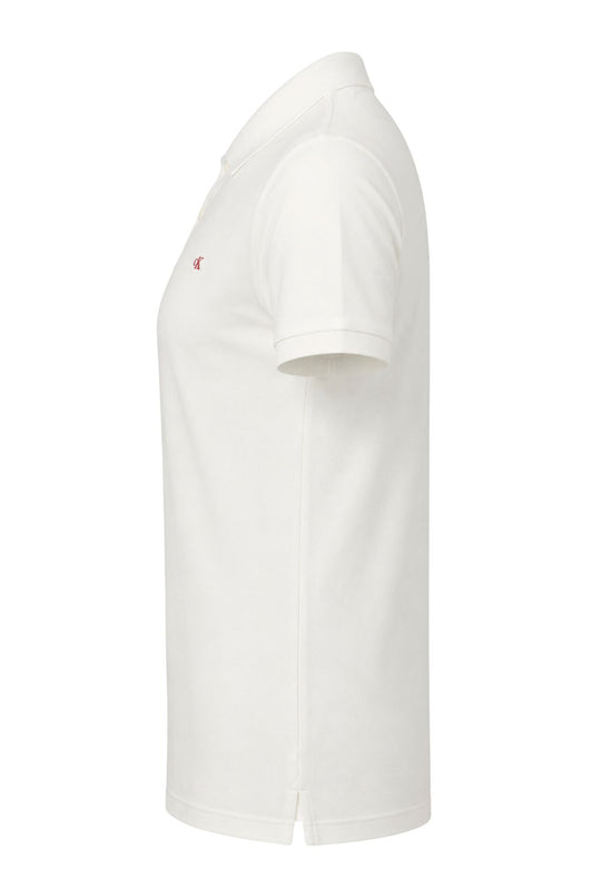 Polo Uomo Calvin Klein in Cotone 100% – Bianco