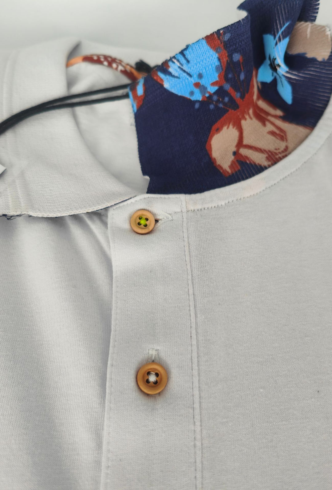 Polo Uomo Cranberry cotone Jersey semi slim - BIANCO