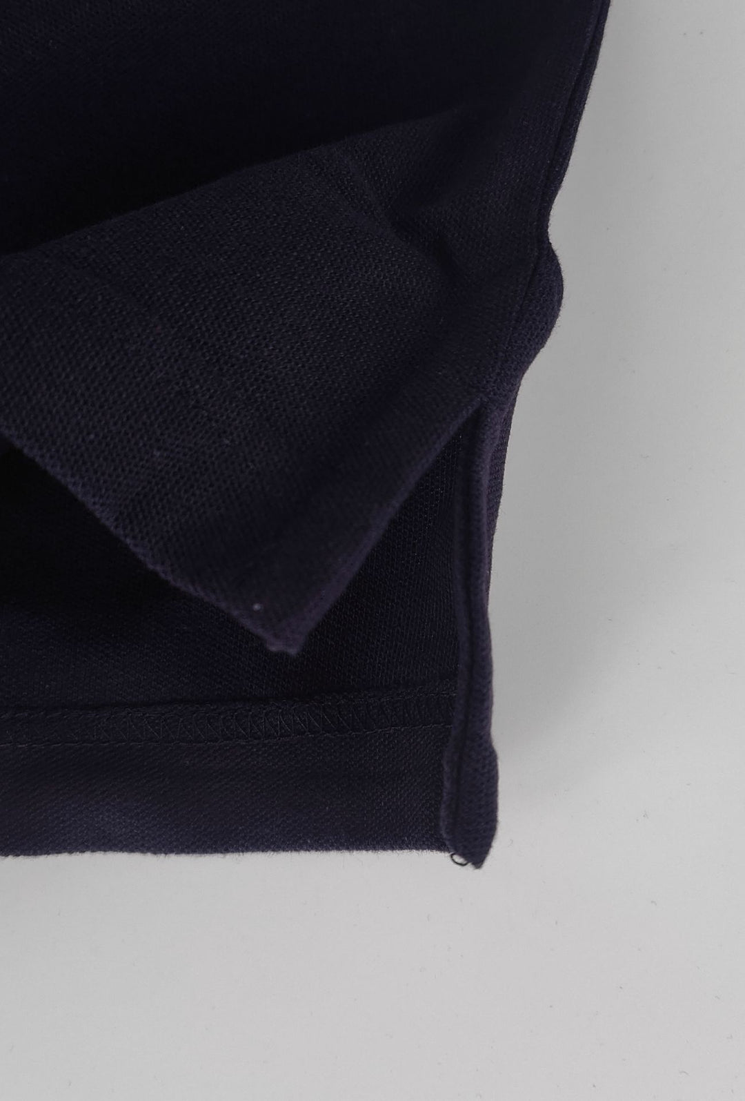 Polo Uomo manica corta MARLBORO CLASSIC logo ricamato lato cuore, colletto con doppio righino- BLU NAVY