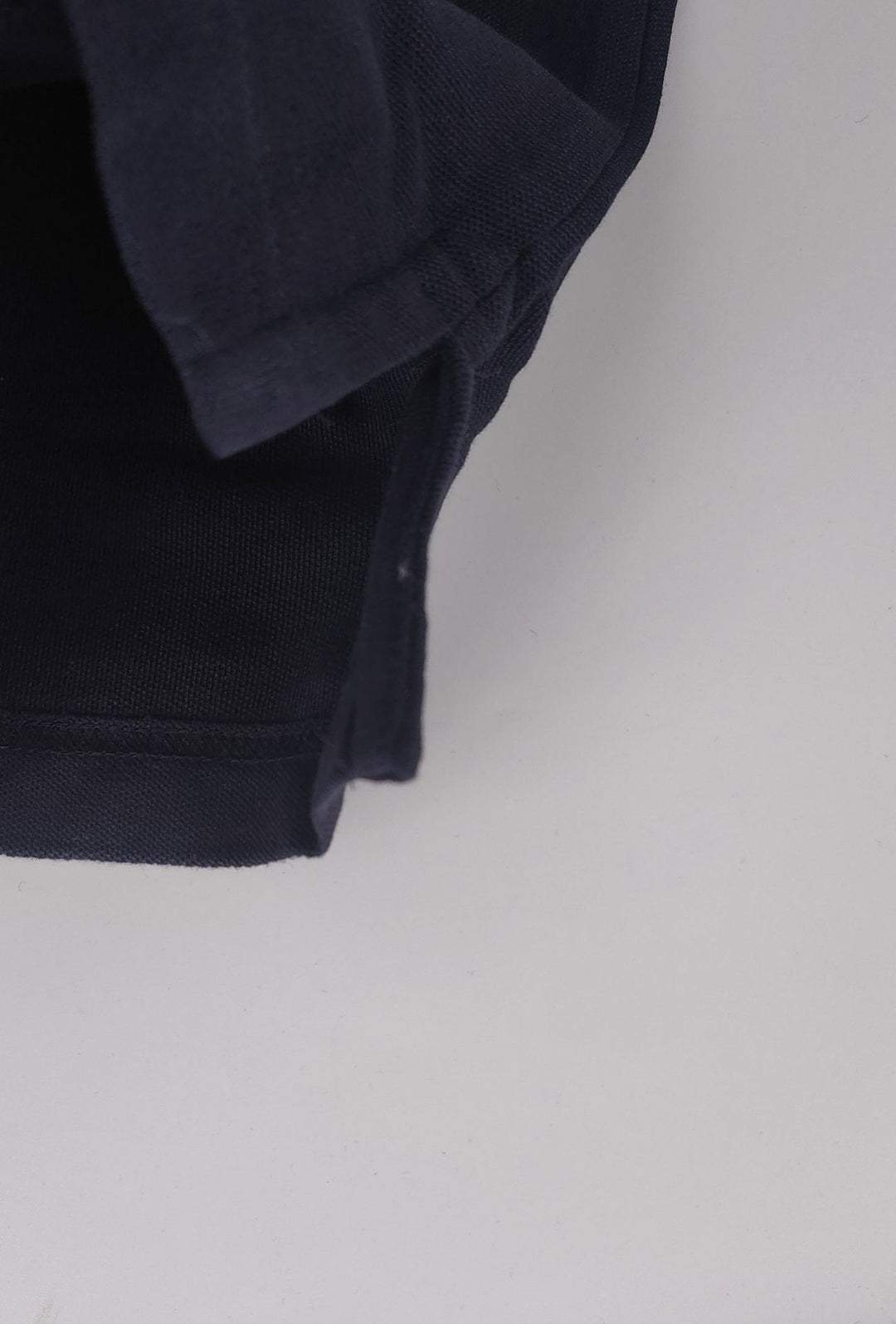 Polo Uomo manica corta MARLBORO CLASSIC logo ricamato lato cuore, colletto tinta unita- BLU NAVY
