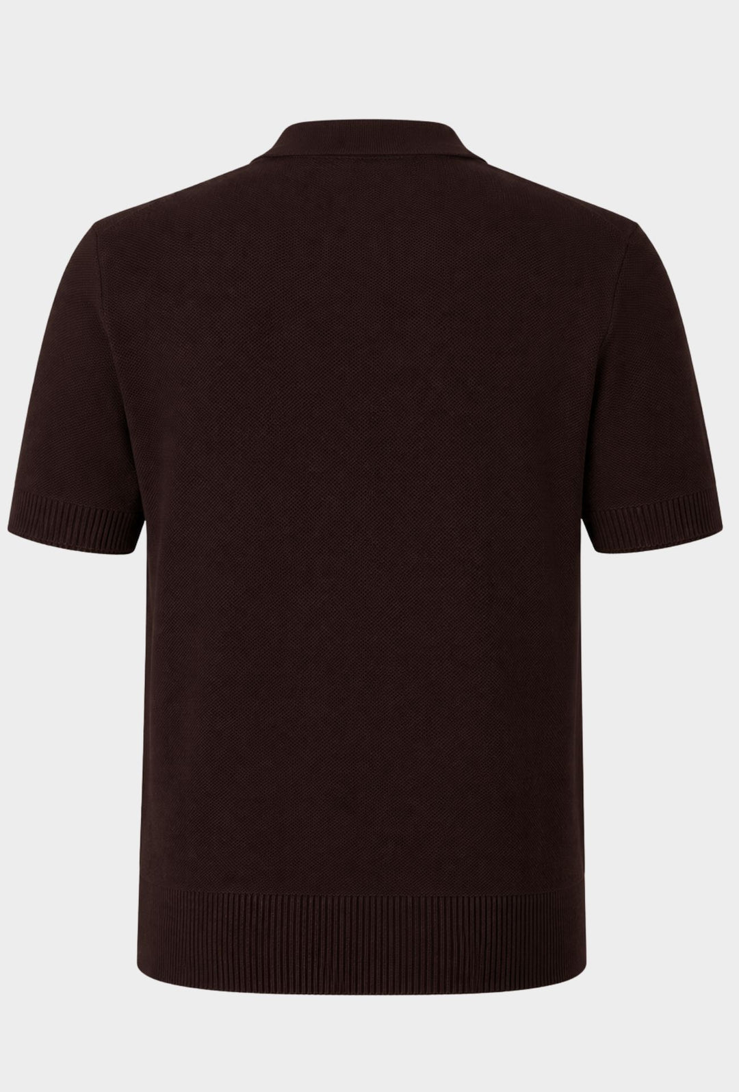 Polo Uomo in Maglia con Inserti Verticali in cotone- CAFFE'