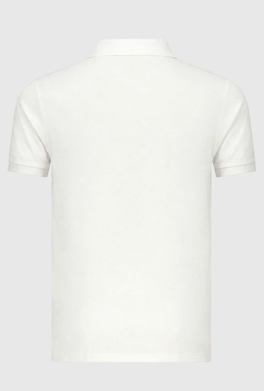 Polo Uomo Calvin Klein in Cotone 100% – Bianco