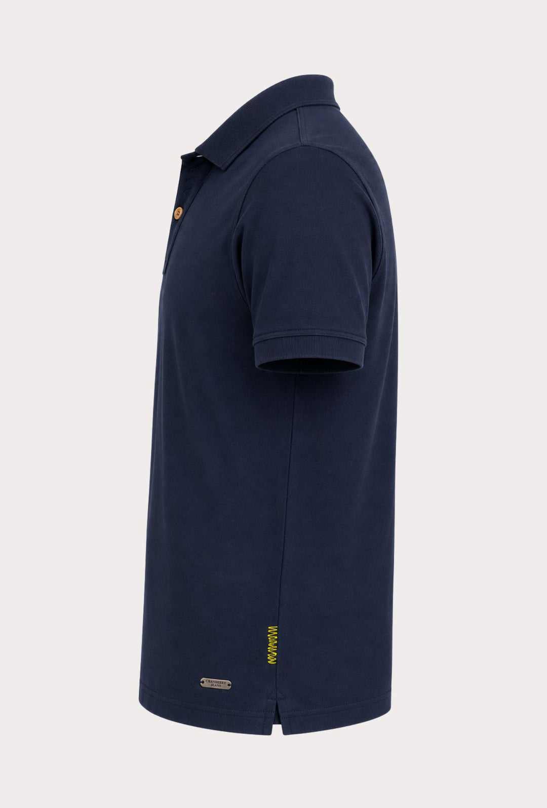 Polo Uomo Cranberry cotone Jersey semi slim -BLU