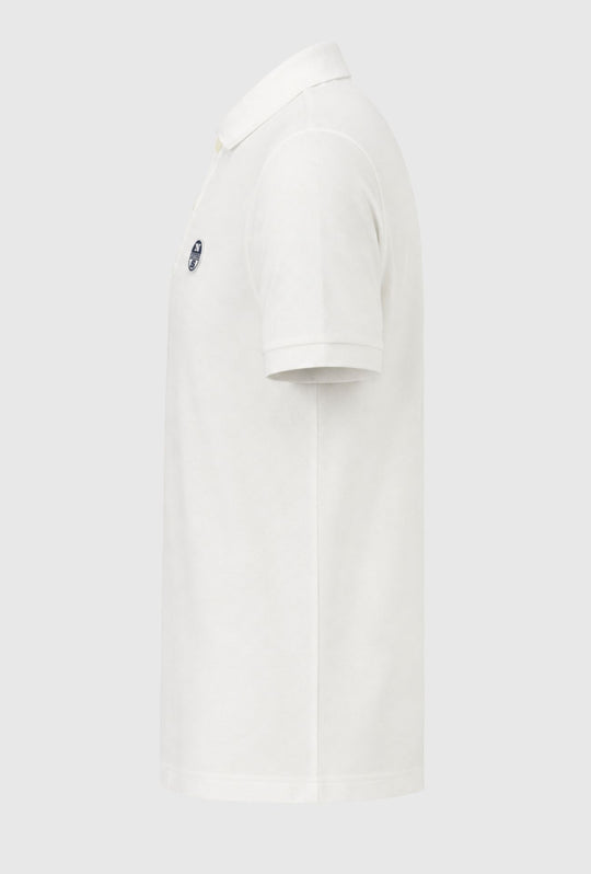 Polo Uomo Regular Fit North Sails- BIANCO
