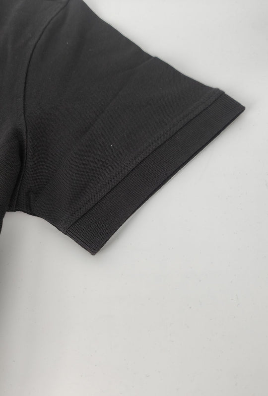 Polo Tommy Hilfiger Uomo in Cotone Piquet Regular Fit -NERO