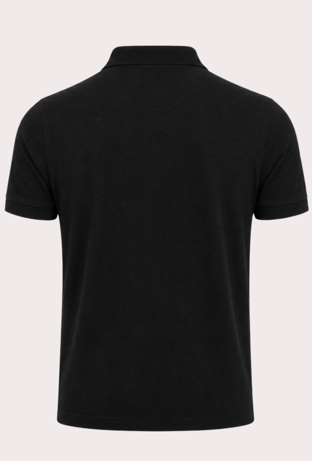 Polo Tommy Hilfiger Uomo in Cotone Piquet Regular Fit -NERO
