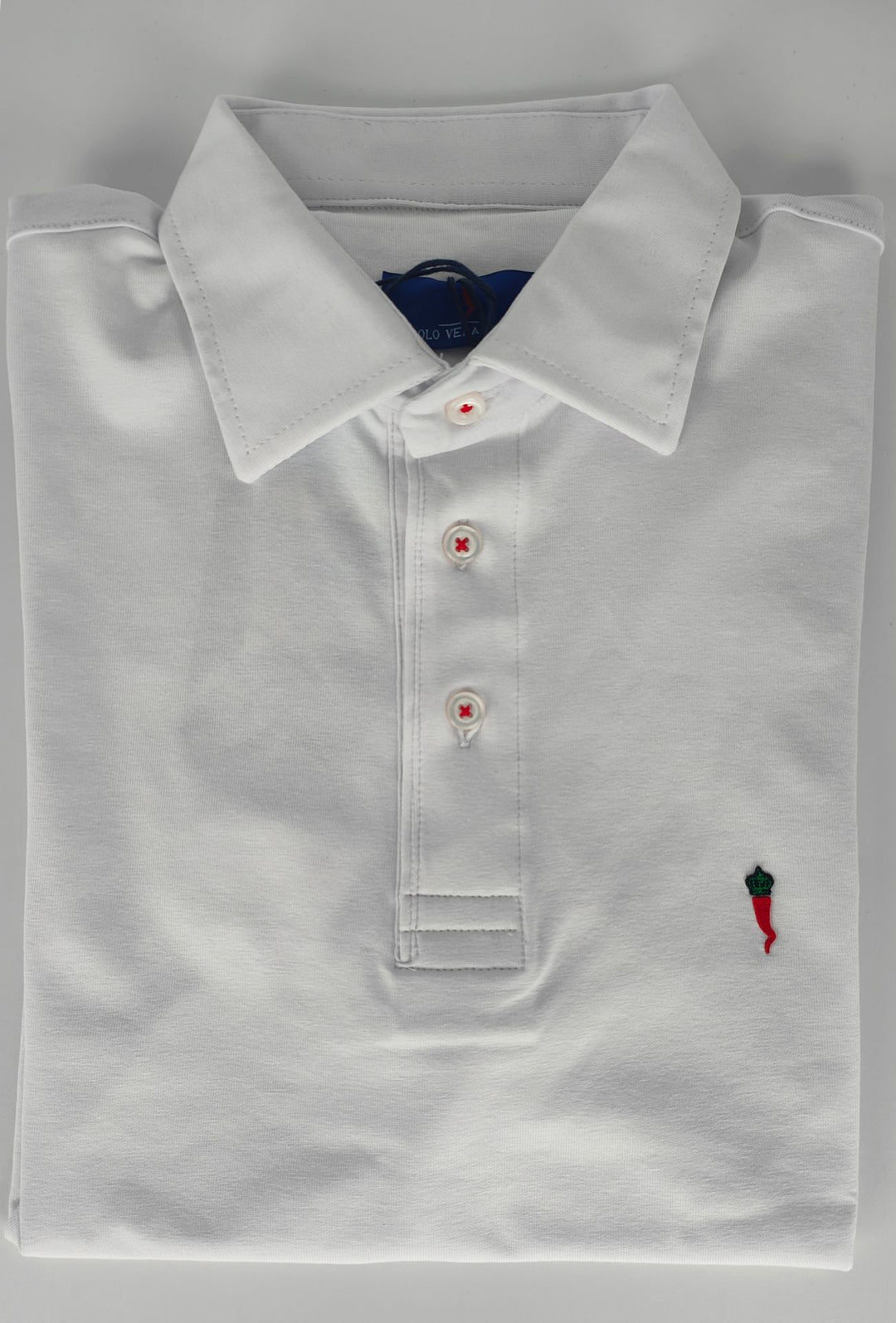 Polo Uomo Manica Corta CIRCOLO VELA POSILLIPO - BIANCO