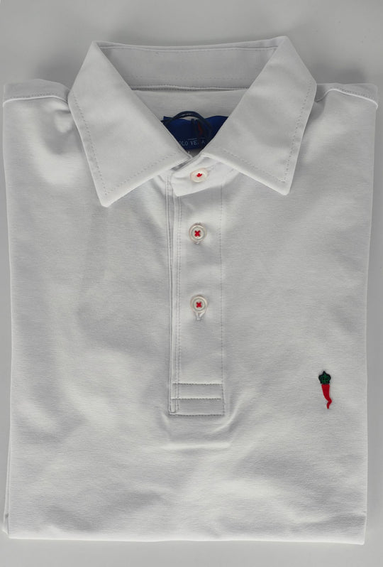 Polo Uomo Manica Corta CIRCOLO VELA POSILLIPO - BIANCO