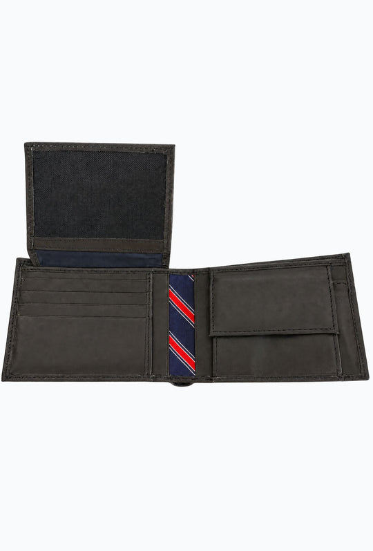 Portafoglio Uomo Tommy Hilfiger  in pelle- NERO