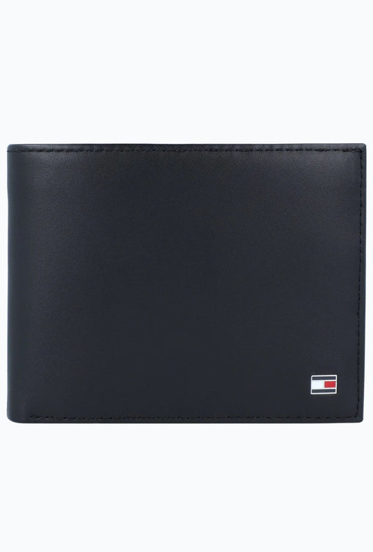 Portafoglio Uomo Tommy Hilfiger  in pelle- NERO