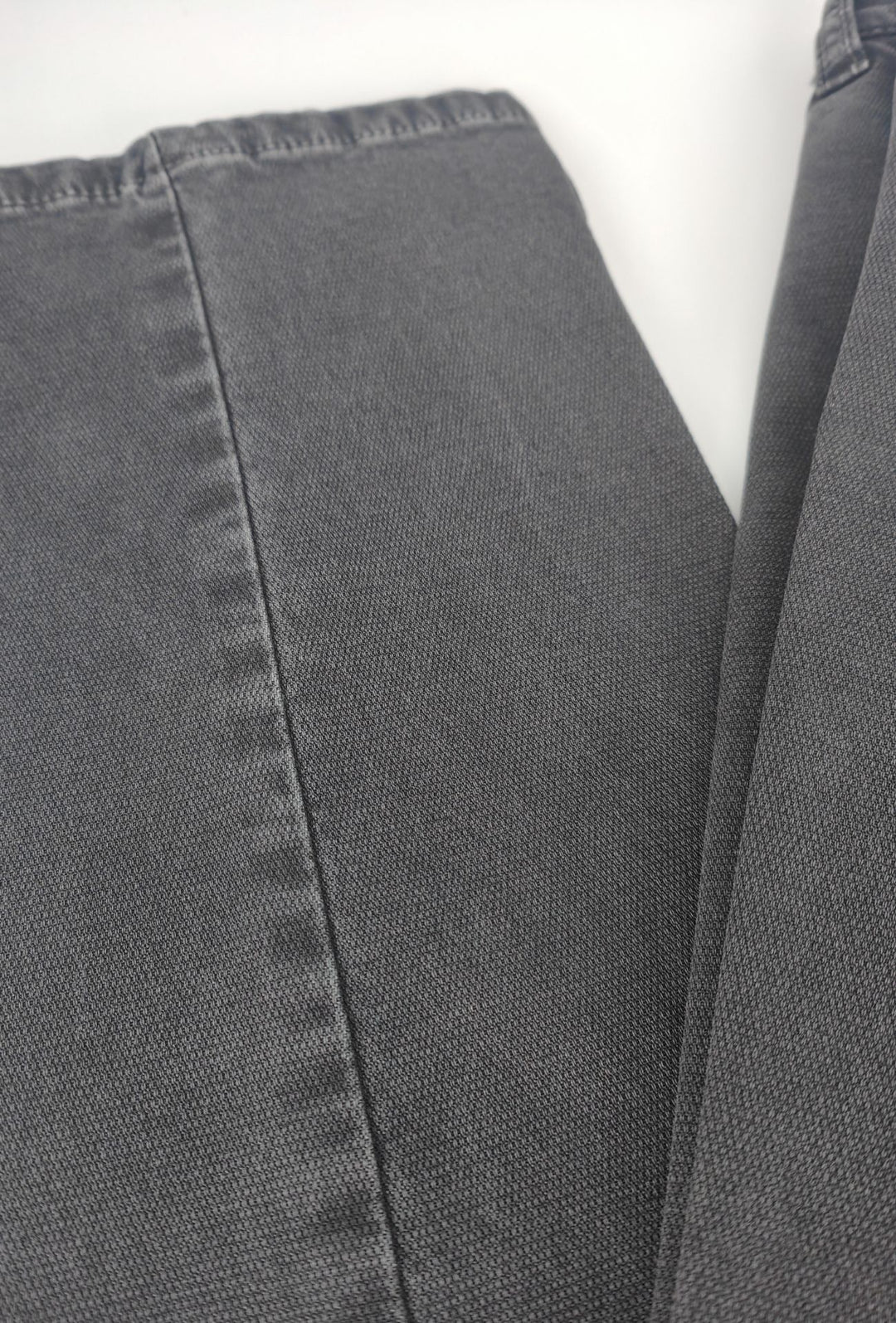 Pantalone Uomo PORTOCERVO in Cotone Piquet Eco traspirante Perfect Fit Tasca America- GRIGIO