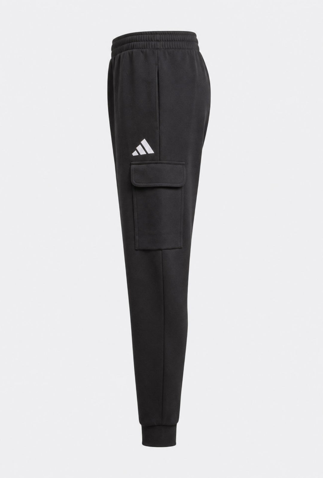 Pantalone Tuta Uomo ADIDAS Nero in Cotone Cargo Jogger - NERO