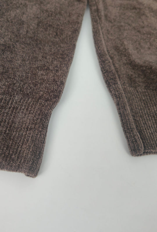 Pullover Uomo Girocollo in Morbida Ciniglia Maniche Lunghe- CAFFE'