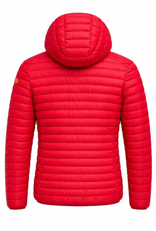 Giubbotto uomo Navy Sail 80 Grammi con cappuccio - ROSSO