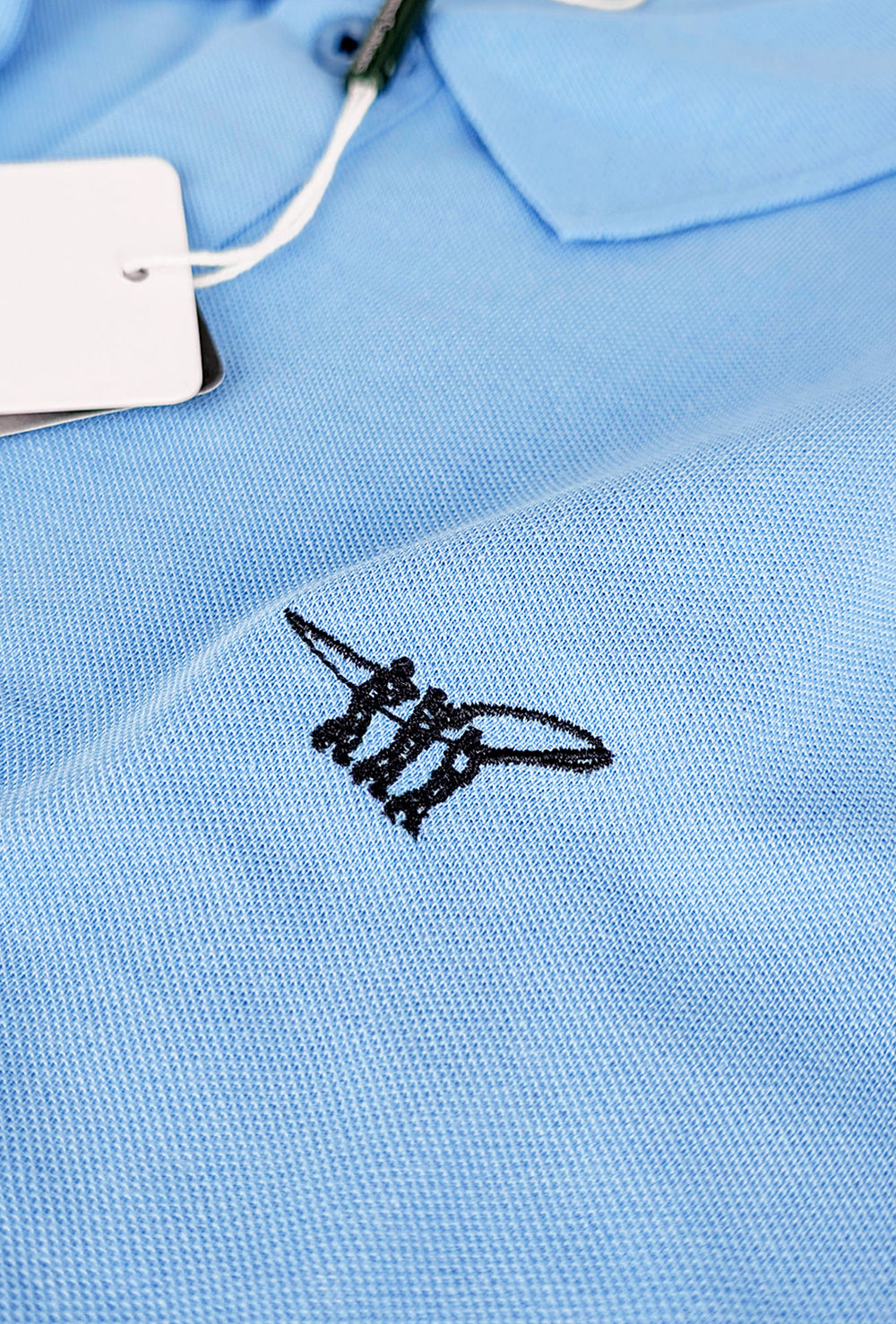 Polo Uomo HENRY COTTON'S in cotone piquet - AZZURRO