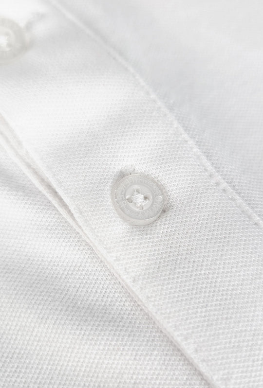 Polo Uomo TOMMY HILFIGER mezza manica colletto con righini a contrasto - BIANCO