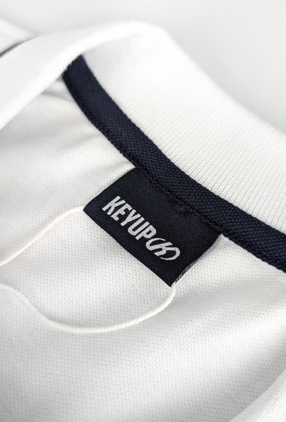 Polo uomo  KEYUP 100% cotone piquet - BIANCO